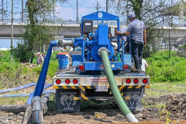 Calles secas en Neza; el Gobierno del Estado de México avanza en limpieza y desinfección