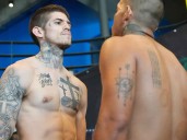 El hijo de Sergio Goyri fue bajado del ring por “no pelear”.