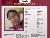 Ayúdanos a encontrar a la activista María Mendoza, fue vista por última vez en Puebla
