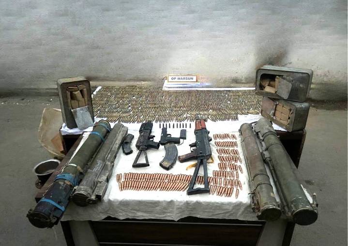 Security Forces Bust Terorists’ Hideout In J&K’s Kupwara, Recover Arms