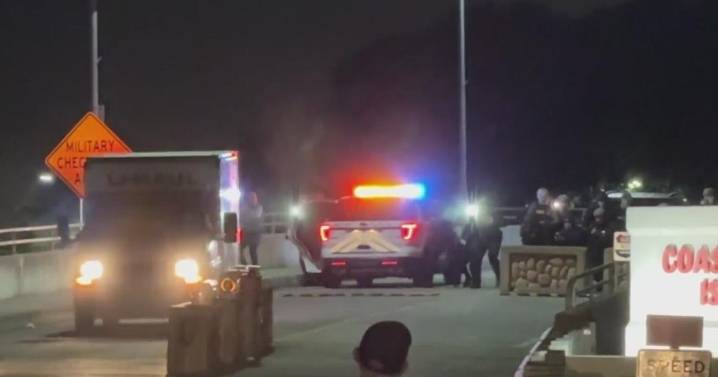 Shots fired outside Coast Guard Base Alameda during protests against immigration crackdown