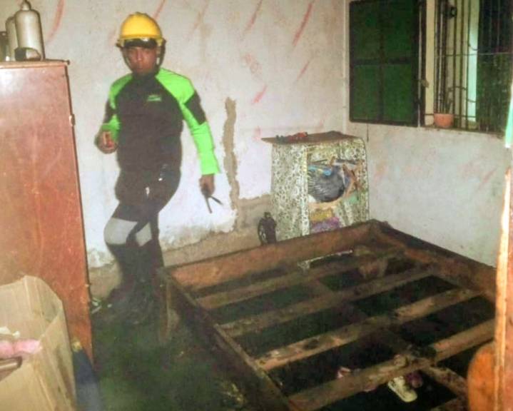 Incendio de vivienda dejó una persona lesionada en Miranda, Carabobo