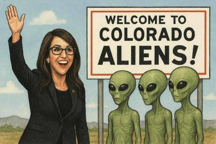 Lauren Boebert’s reelection pitch boldly goes where few campaigns have gone before: UFOs