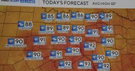 Temperatures in North Texas to reach the 90s on Tuesday