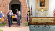 Colonial settlers of faith receive dignified reburial ceremony at St. Mary's City in Maryland