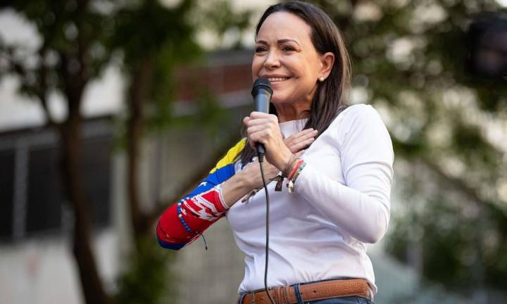 María Corina Machado dice que el “próximo premio será la libertad de Venezuela”