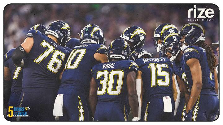 5 Things To Know About the Chargers Ahead of Week 9