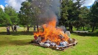 FGR incinera más de 137 kilos de droga en Edomex