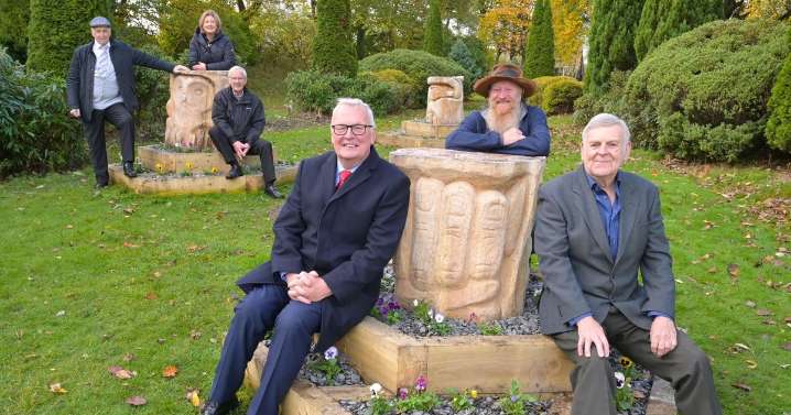 New wooden sculptures added to Airdrie's Centenary Park