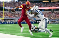 Commanders QB Jayden Daniels Exits Cowboys Game With Concerning Injury