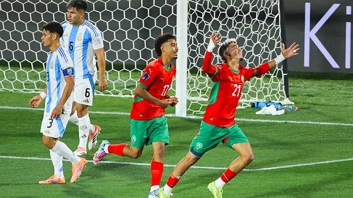 Marruecos hace historia: Dio el golpe ante Argentina y conquistó el título del Mundial Sub 20 en Chile