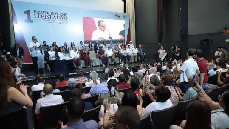 Diputados de Morena presentan su Primer Informe Legislativo en Mazatlán
