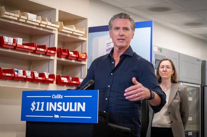 California comenzará a vender insulina de su propia marca a bajo costo desde enero de 2026