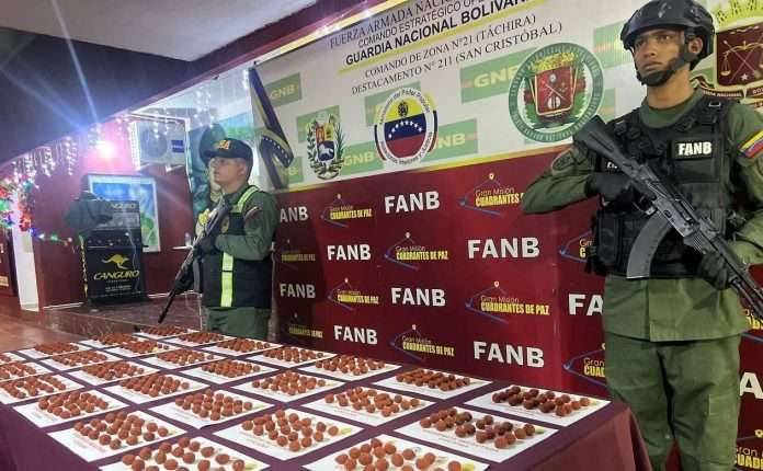 FANB incauta más de 24 kilos de droga en alimentos para mascotas en Táchira