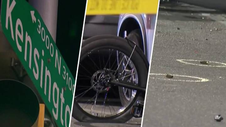 Viajaba en bicicleta y lo atacan a tiros desde auto en Kensington