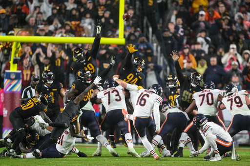 Gol de campo de Moody en la última jugada da la victoria a los Bears 25