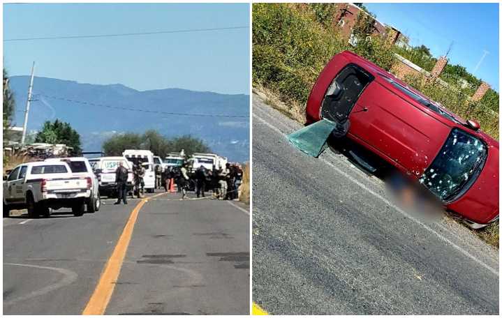 Asesinan al subdirector de la Policía Municipal de Indaparapeo, Michoacán