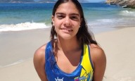 Carabobeña Andrea Bordones cerca del podio en Sudamericano de Aguas Abiertas en Brasil