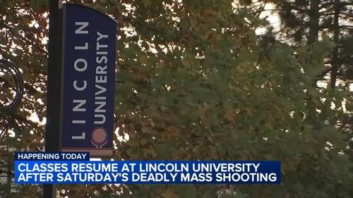 Classes resume at Lincoln University following deadly mass shooting