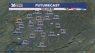 More fall-like temperatures with quiet weather into the late week