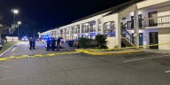 Large police presence at Motel 6 on Stephenson Avenue