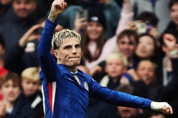 Así fue el primer gol de Alejandro Garnacho con la camiseta del Chelsea