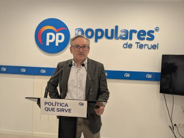 Juste lamenta el “deterioro” de la imagen de Teruel a causa de los escándalos socialistas