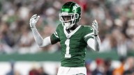 Jets' Sauce Gardner suffers concussion vs Panthers, in doubt for Week 8