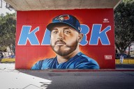 Creador del mural de Alejandro Kirk quiere más trabajo en Tijuana