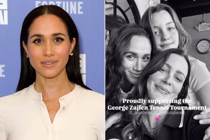 Meghan Markle Appears to Fight Back Tears at Charity Event in L.A.