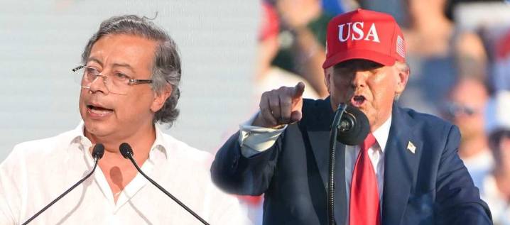 Trump ordena no apoyar más a Colombia y calificó a Petro de “líder del narcotráfico”