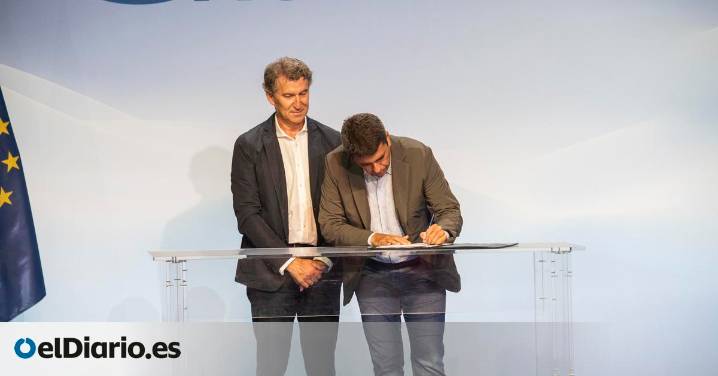 Feijóo calla sobre la gestión de Mazón en el primer aniversario de la dana e ignora sus normas para no abrir la sucesión