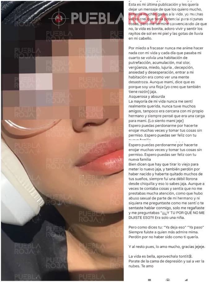 Joven venezolana se quita la vida saltando del puente del CIS hacia Angelópolis