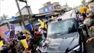 Bengal: Suvendu Adhikari's car attacked, TMC claims 'people's anger'