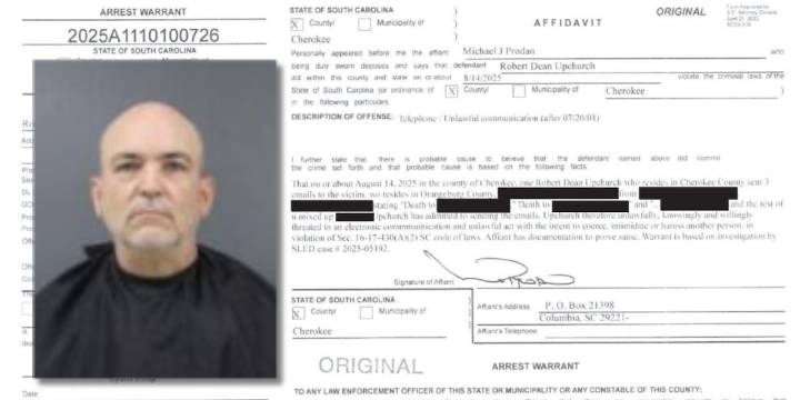 Upstate man accused of sending intimidating emails due to political opinions