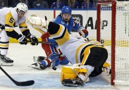 Penguins blank Rangers behind Artus Silovs in season opener