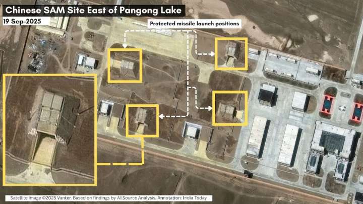 Satellite imagery shows China is expanding air-defence facility near Pankgong Lake: Report