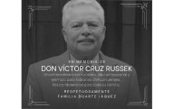 Lamenta César Duarte muerte de Víctor Cruz Russek