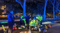 Un joven de 25 años en estado grave tras ser atropellado por un taxi en el Paseo de la Castellana