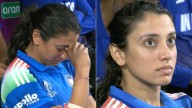 Heartbroken Smriti Mandhana Struggles To Hold Back Tears As India Sight World Cup Exit