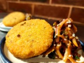 Barnyard millet gets a crunchy avatar in Chef Reetika Gill’s 'Samak matar tikki'