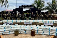 Fuerzas del orden incautan en el Vraem más de 6.7 toneladas de insumos para elaborar droga