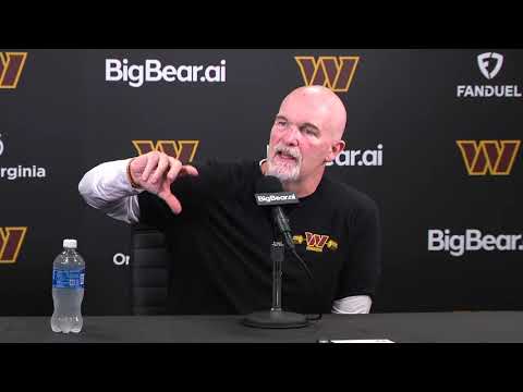 Commanders Coach Dan Quinn Press Conference