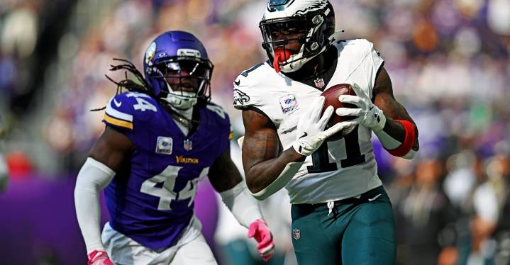 Eagles vs. Vikings: Third quarter score updates