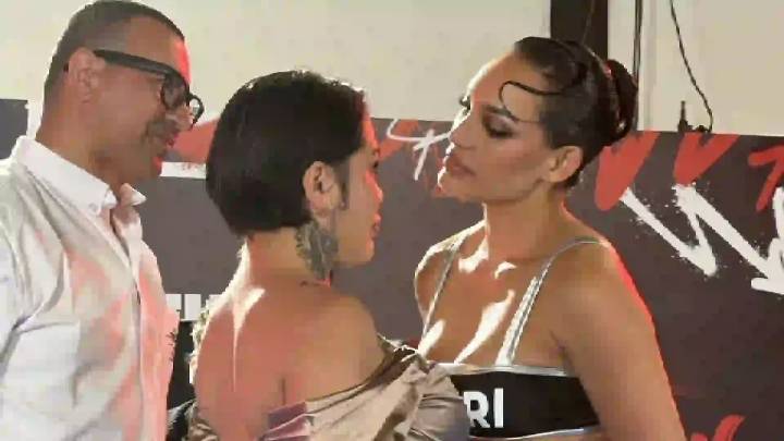 El polémico mensaje de Yina Calderón antes del combate con Andrea Valdiri en Stream Fighters 4