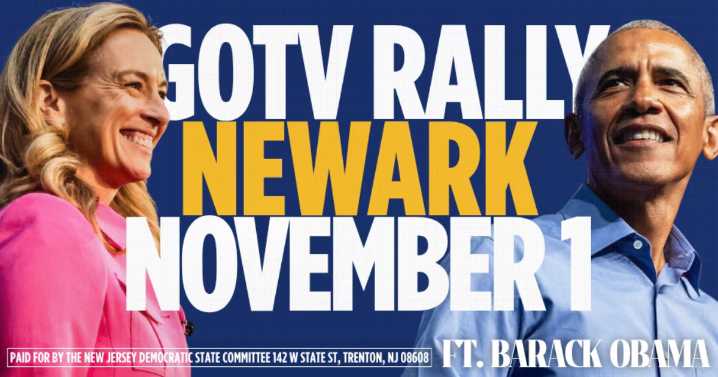 Obama Heading to Newark to Campaign for Sherrill