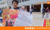 “No más corruptos como presidentes”: estudiantes de la Unasam protestan en Huaraz