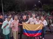 Santander: esposa de cuestionado alcalde le hizo evento a Quintero