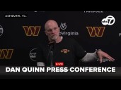 LIVE: Commanders’ Dan Quinn talks plan for Chiefs game