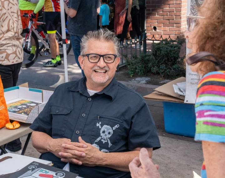 With pointed pen and no shortage of ICE news, cartoonist Lalo Alcaraz draws to the moment